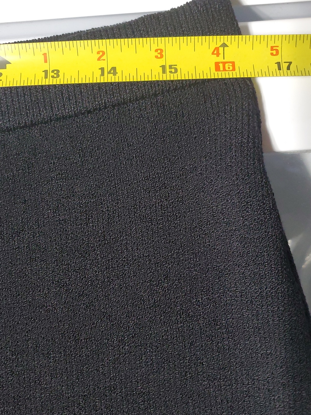 Vintage St.John Evening Black Sweater Knit Suit Size 10 Pants & Jacket - Picture 13 of 16